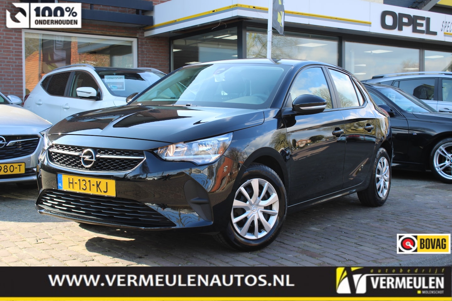 Opel Corsa - 1.2 75PK Edition + Airco/ Cruise/ Bluetooth/ NL auto - AutoWereld.nl