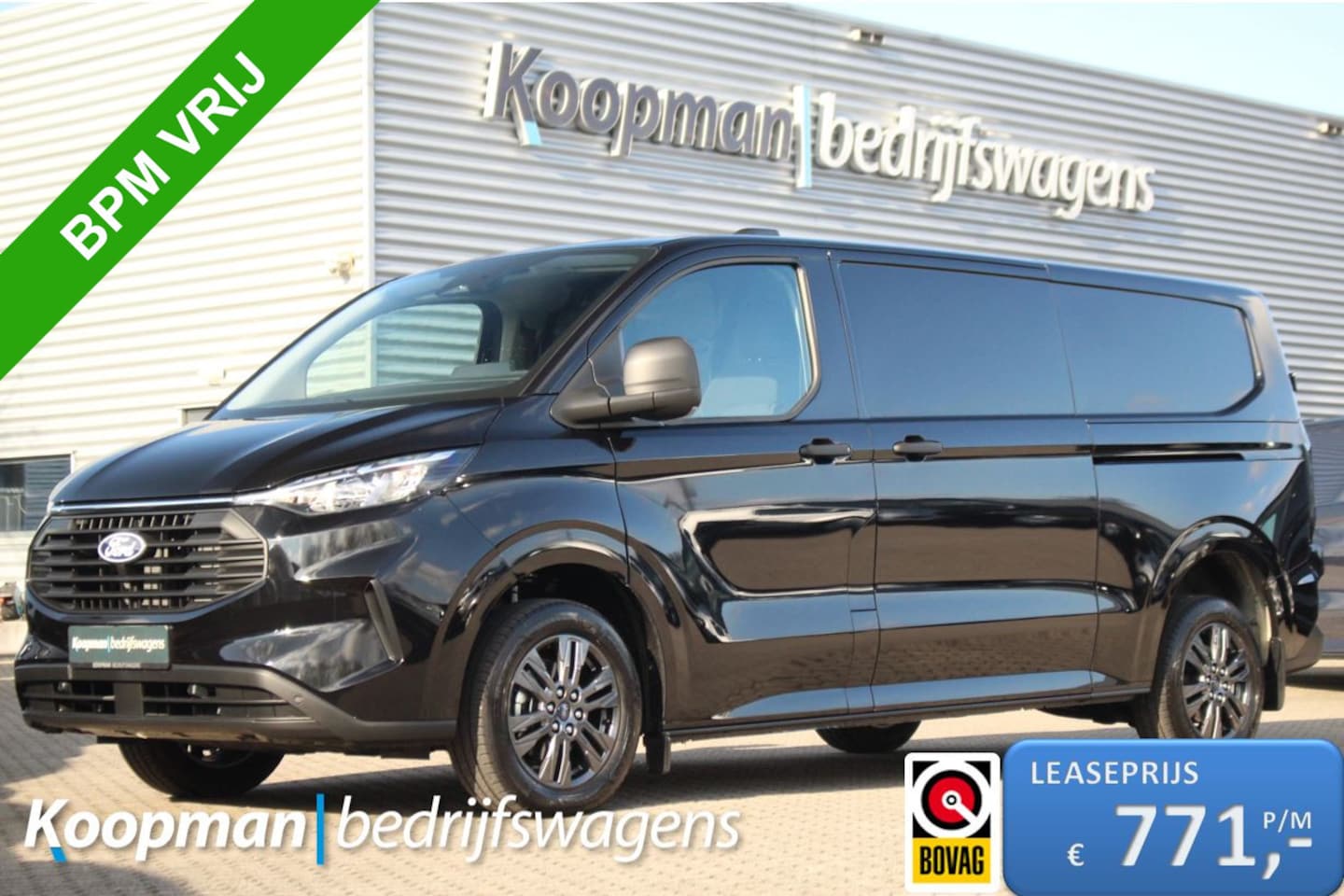 Ford Transit Custom - 320 2.0TDCI 170pk L2H1 Trend | 4x4 | AWD | 2x Stoel | Automaat | L+R Zijdeur | Stoel+Stuur - AutoWereld.nl