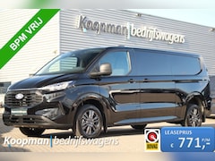 Ford Transit Custom - 320 2.0TDCI 170pk L2H1 Trend | 4x4 | AWD | 2x Stoel | Automaat | L+R Zijdeur | Stoel+Stuur