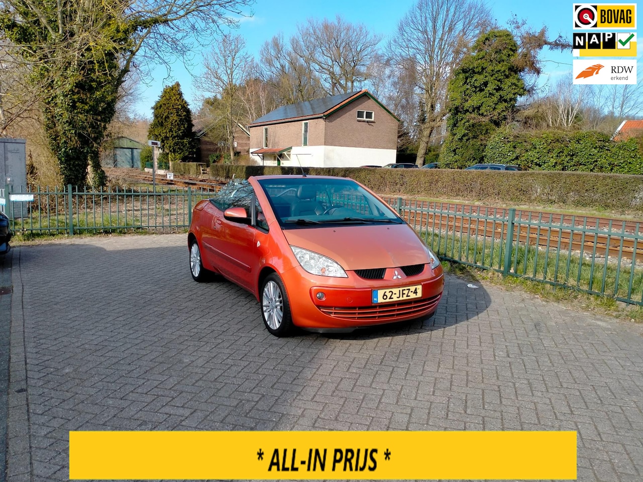 Mitsubishi Colt CZC - Cabrio 1.5 Limited Edition cruise airco lage km ALLINPRIJS - AutoWereld.nl