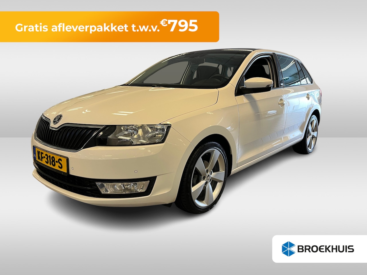 Skoda Rapid Spaceback - 1.2 TSI Greentech JOY | Navigatie | Panoramadak | Climate Control | Apple Carplay | Stoelv - AutoWereld.nl