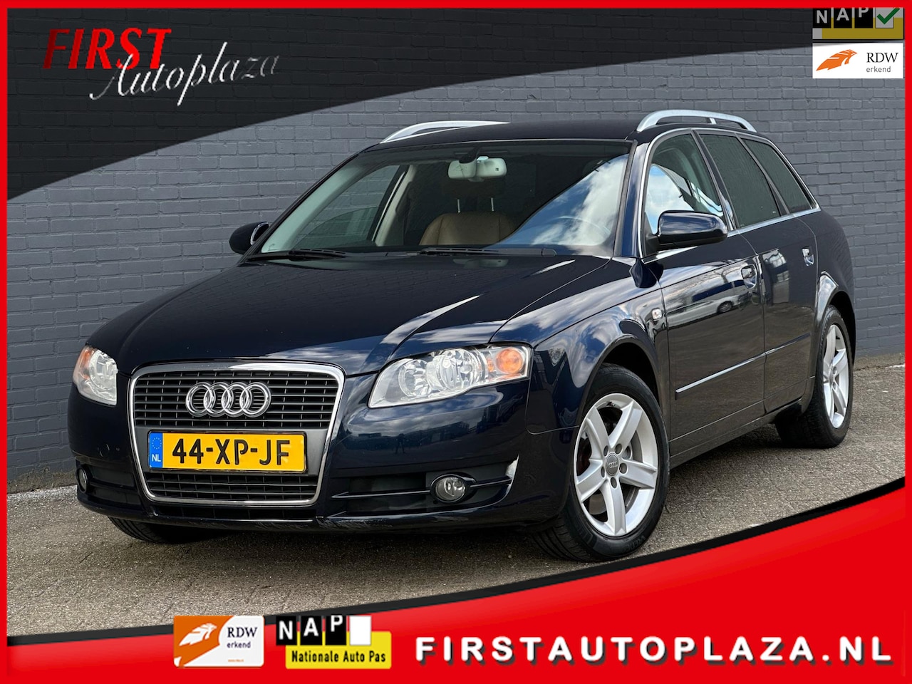 Audi A4 Avant - 1.8 Turbo Advance AUTOMAAT LEDER/NAVI/CRUISE | NETTE AUTO ! - AutoWereld.nl