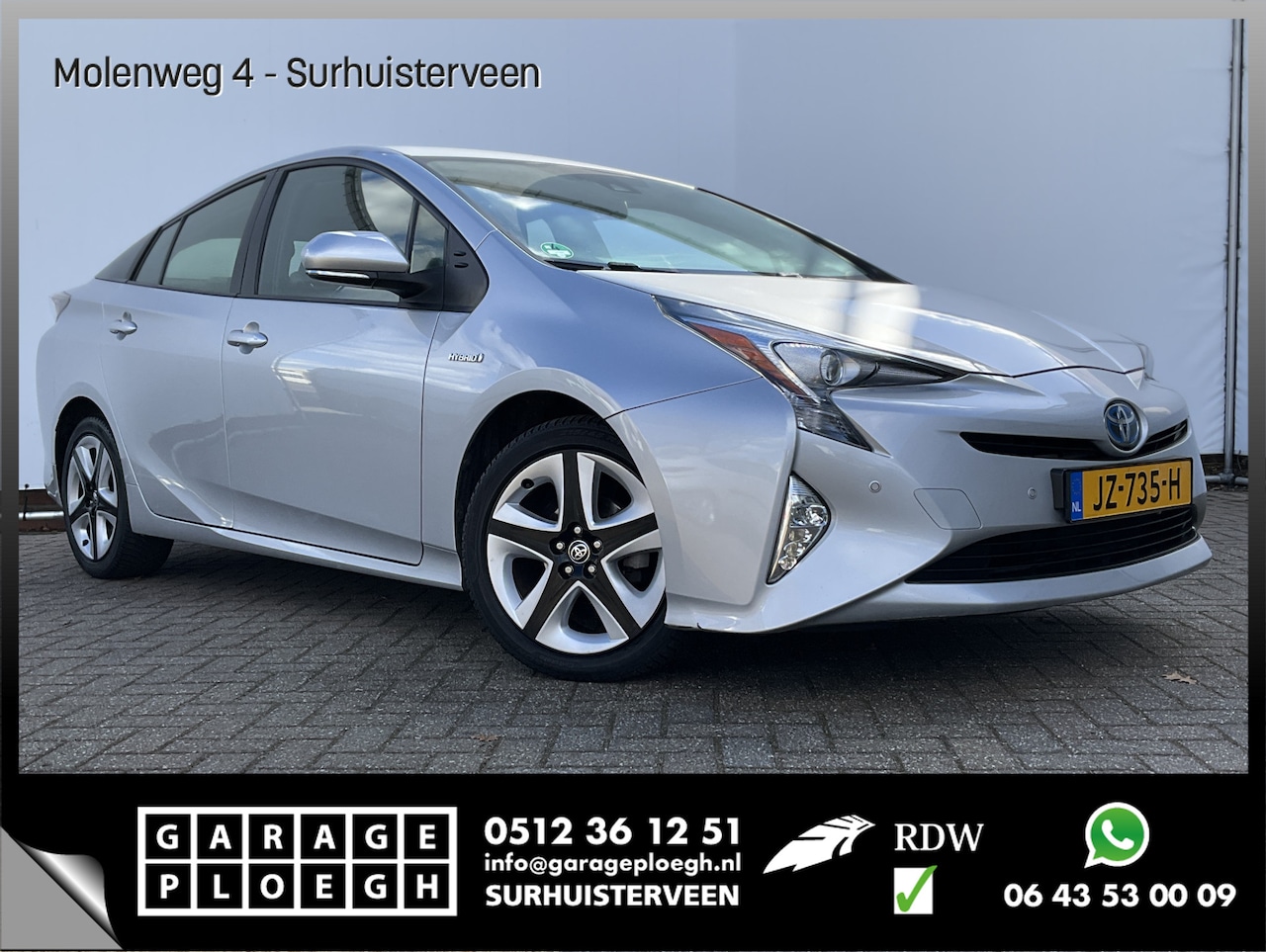 Toyota Prius - 1.8 Dynamic Stoelverw Head Up Navi Camera - AutoWereld.nl