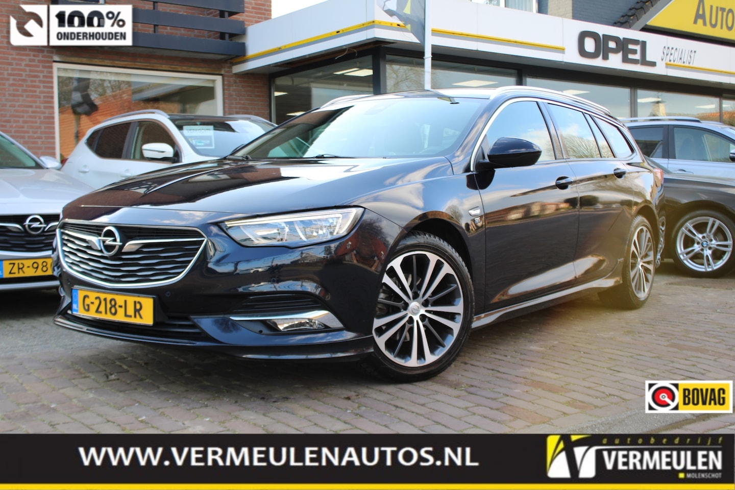 Opel Insignia Sports Tourer - 1.5 Turbo 165PK Business Executive OPC-Line + 18"/ Navi/ Clima/ Camera/ Virtual/ Winterpak - AutoWereld.nl