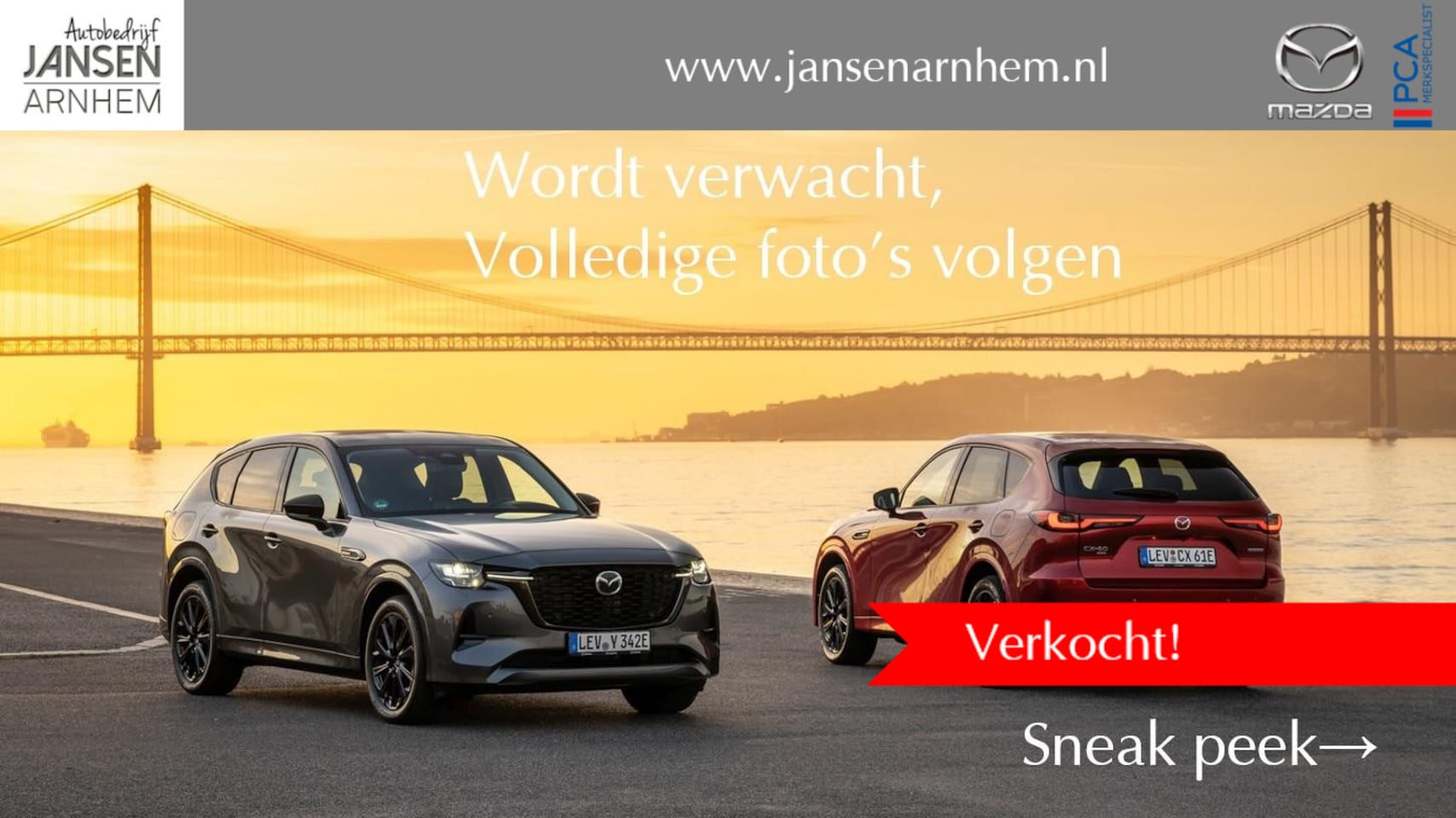 Mazda CX-5 - 2.0 TS+ Lease Pack 2WD , Trekhaak, Navi, Clima, Cruise, All Season, RVM, LKA, Bluetooth, P - AutoWereld.nl