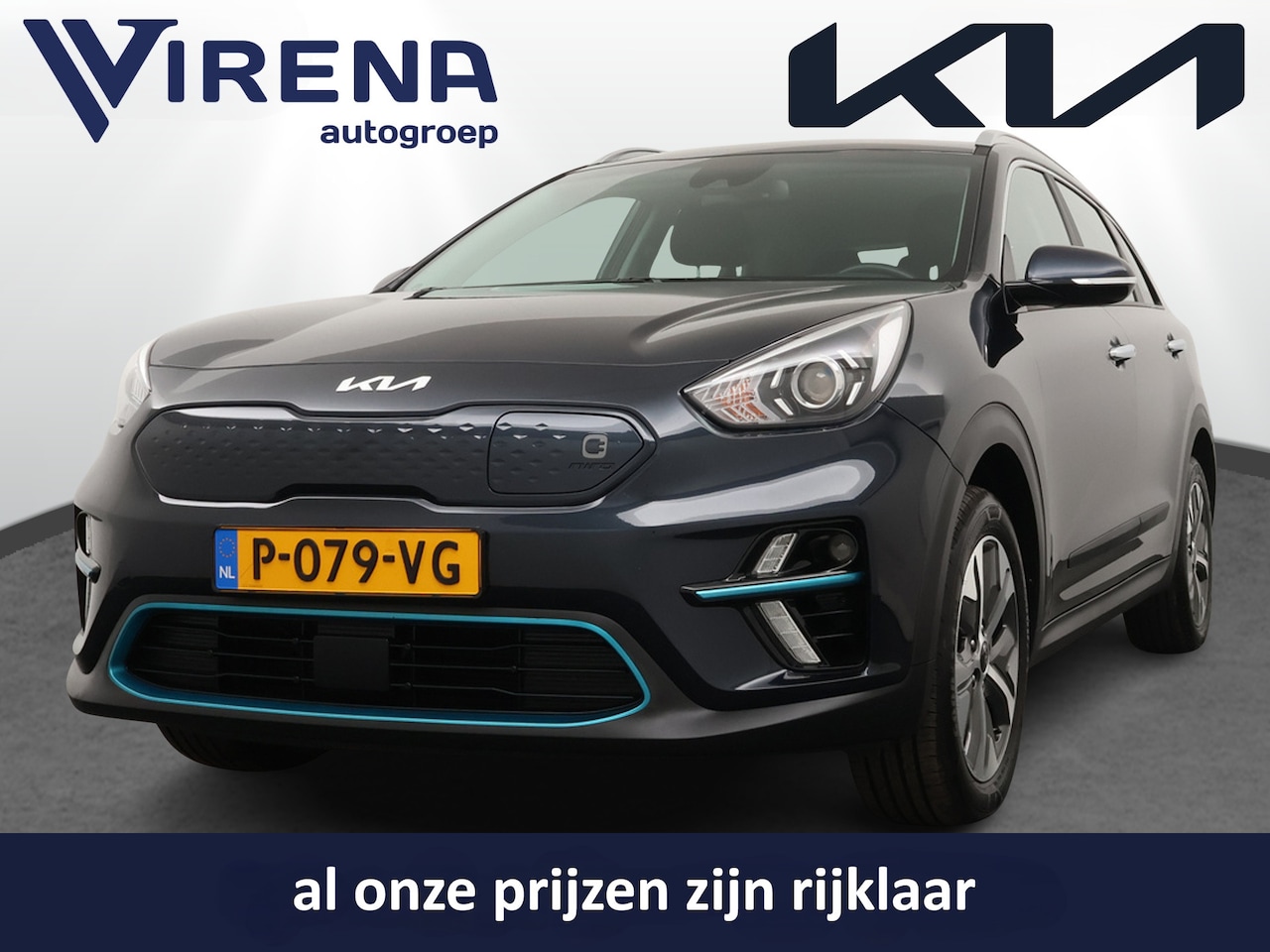 Kia e-Niro - DynamicLine 64 kWh - Adaptief Control - Climate Control - Navigatie - Apple/Android Carpla - AutoWereld.nl