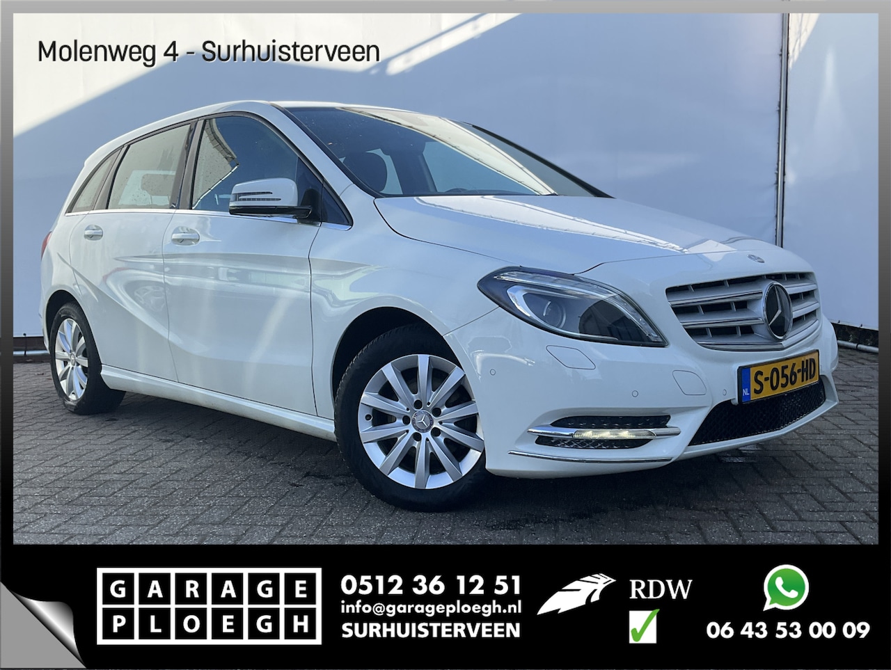 Mercedes-Benz B-klasse - 180 Xenon Stoelverw Clima Hoogzitter Ambition - AutoWereld.nl