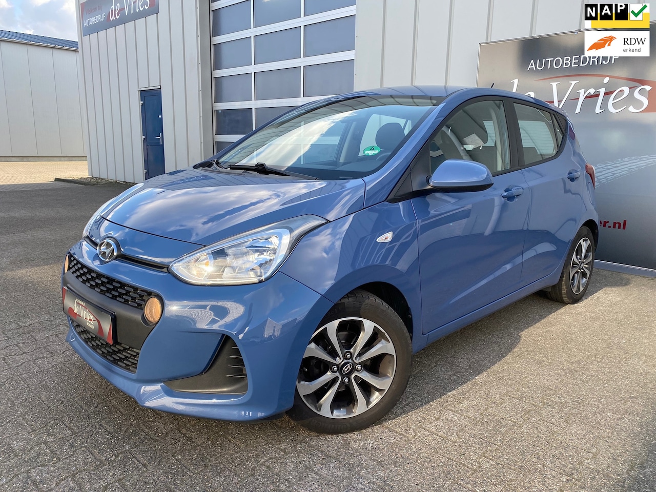 Hyundai i10 - 1.2i 87PK / Airco / Stuur-Stoelverw. / Cruise controle / LMV - AutoWereld.nl