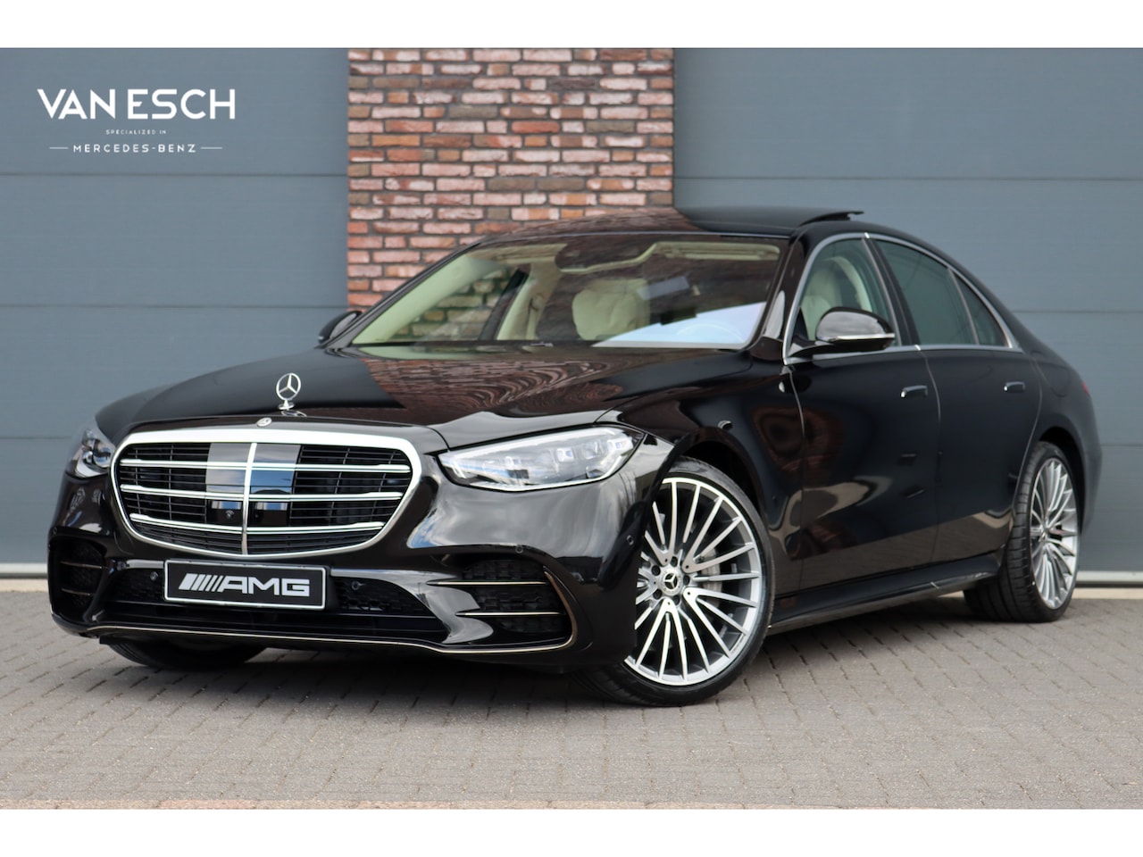 Mercedes-Benz S-klasse - 580 e 4MATIC AMG Line Aut9 | Drive Pilot | Airmatic | Achterasbesturing | Chauffeurspakket - AutoWereld.nl