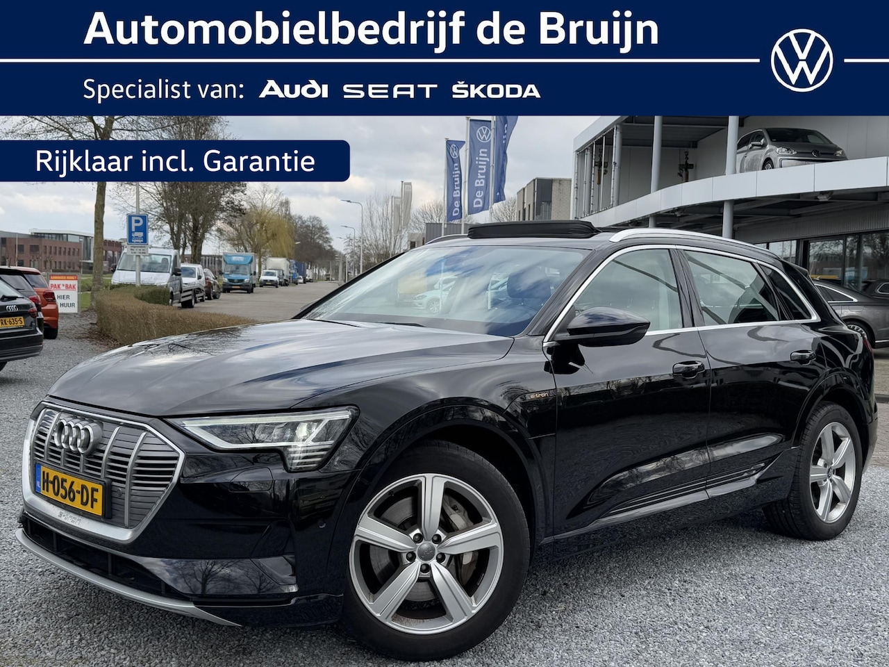 Audi e-tron - e-tron 50 quattro Launch edition plus e-tron 50 quattro Launch edition plus 71 kWh (Pano,Leer,Trekhaak) - AutoWereld.nl