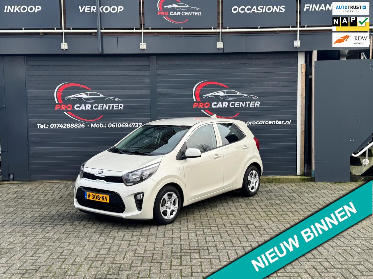 Kia Picanto - 1.0 MPi ComfortPlusLine AIRCO|CRUISE|EL.RAMEN|CAM|NAP|APK - AutoWereld.nl