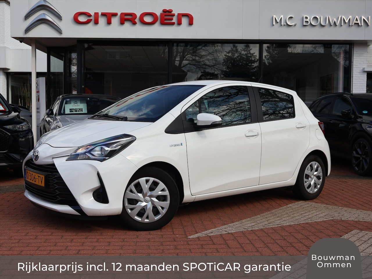 Toyota Yaris - 1.5 Hybrid 100PK 5drs. CVT Automaat Active, Rijklaarprijs | Trekhaak afn.| Camera | Blueto - AutoWereld.nl