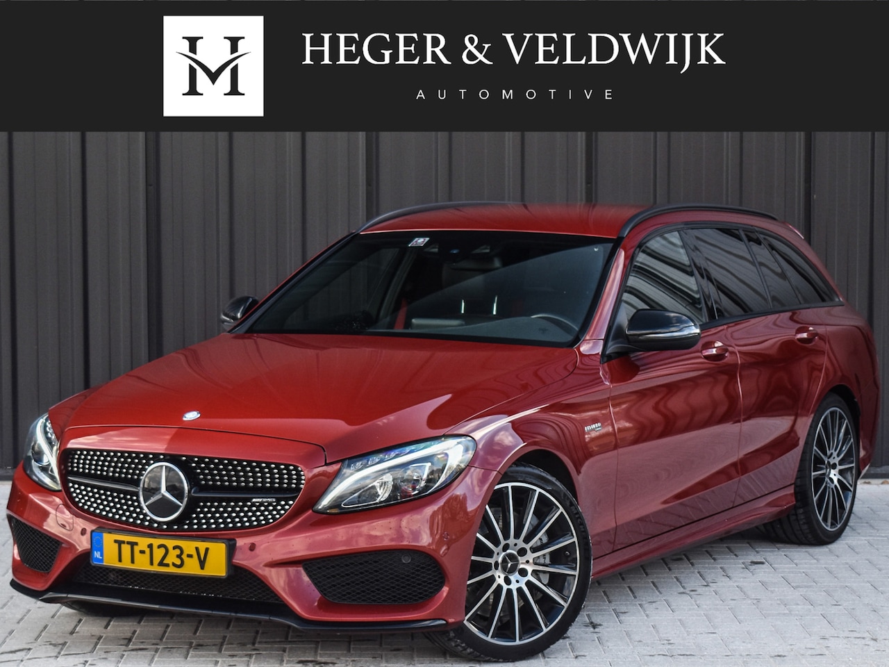 Mercedes-Benz C-klasse Estate - AMG 43 4MATIC | NIGHT PACK | LED | BURMESTER | CAMERA | DISTRONIC | PERFORMANCE UITLAAT - AutoWereld.nl