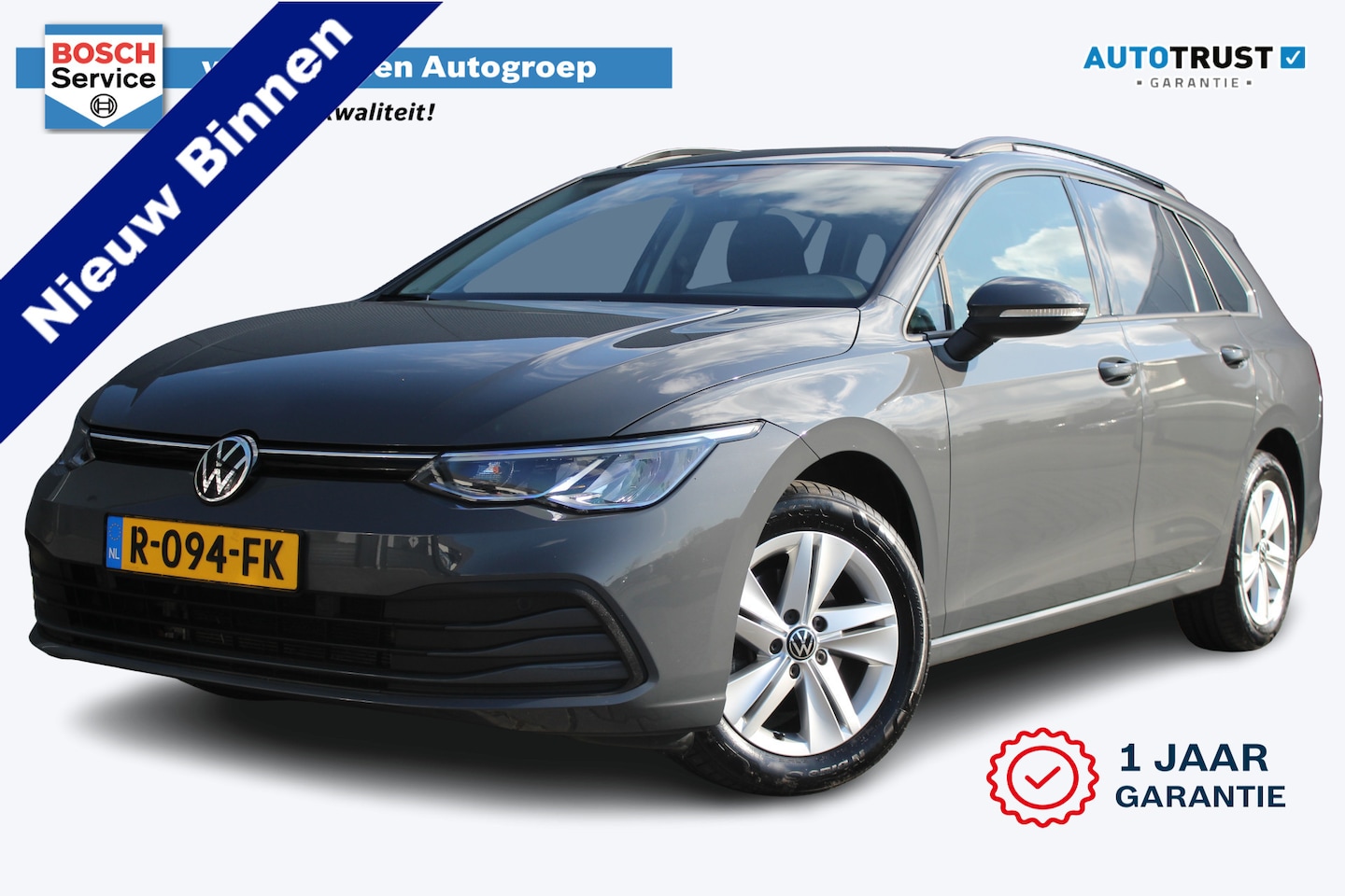 Volkswagen Golf Variant - 1.5 eTSI Life Business 131 PK | incl. 12 maanden garantie | Trekhaak | Stoelverwarming | D - AutoWereld.nl