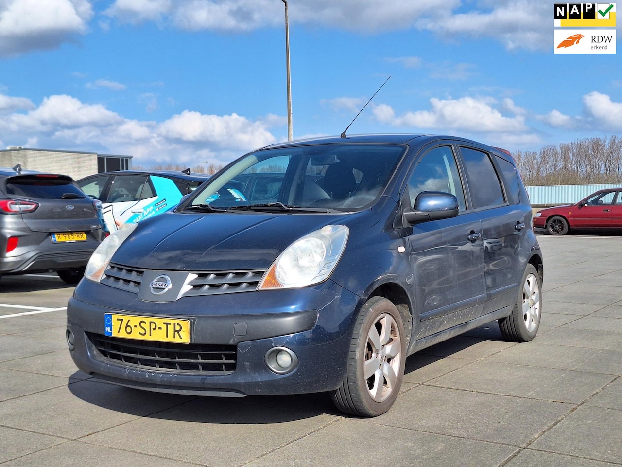 Nissan Note - €1850,-1.6 First Note Airco + Trekhaak + Apk + Nappas - AutoWereld.nl