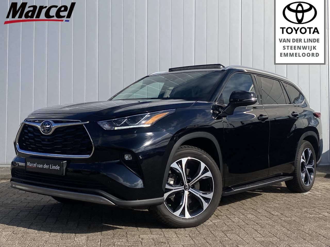 Toyota Highlander - 2.5 AWD Hybrid Premium Panorama Treeplanken Headup Stoel Ventilatie 360 cam - AutoWereld.nl