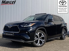 Toyota Highlander - 2.5 AWD Hybrid Premium Panorama Treeplanken Headup Stoel Ventilatie 360 cam