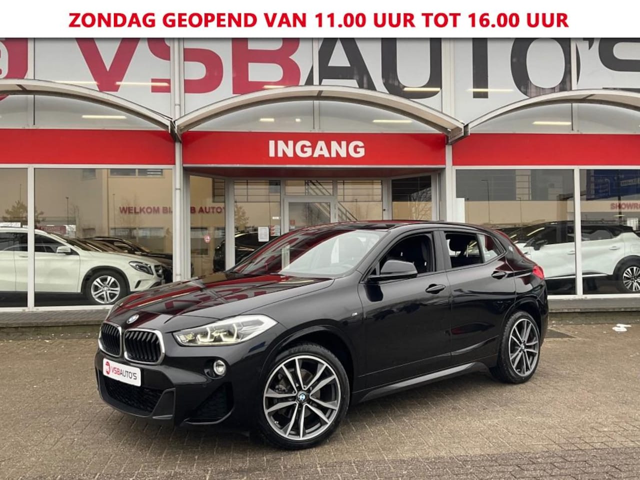 BMW X2 - S-DRIVE 1.8 AUT. M-PAKKET LEER NAVI CAMERA AIRCO LMV PDC - AutoWereld.nl