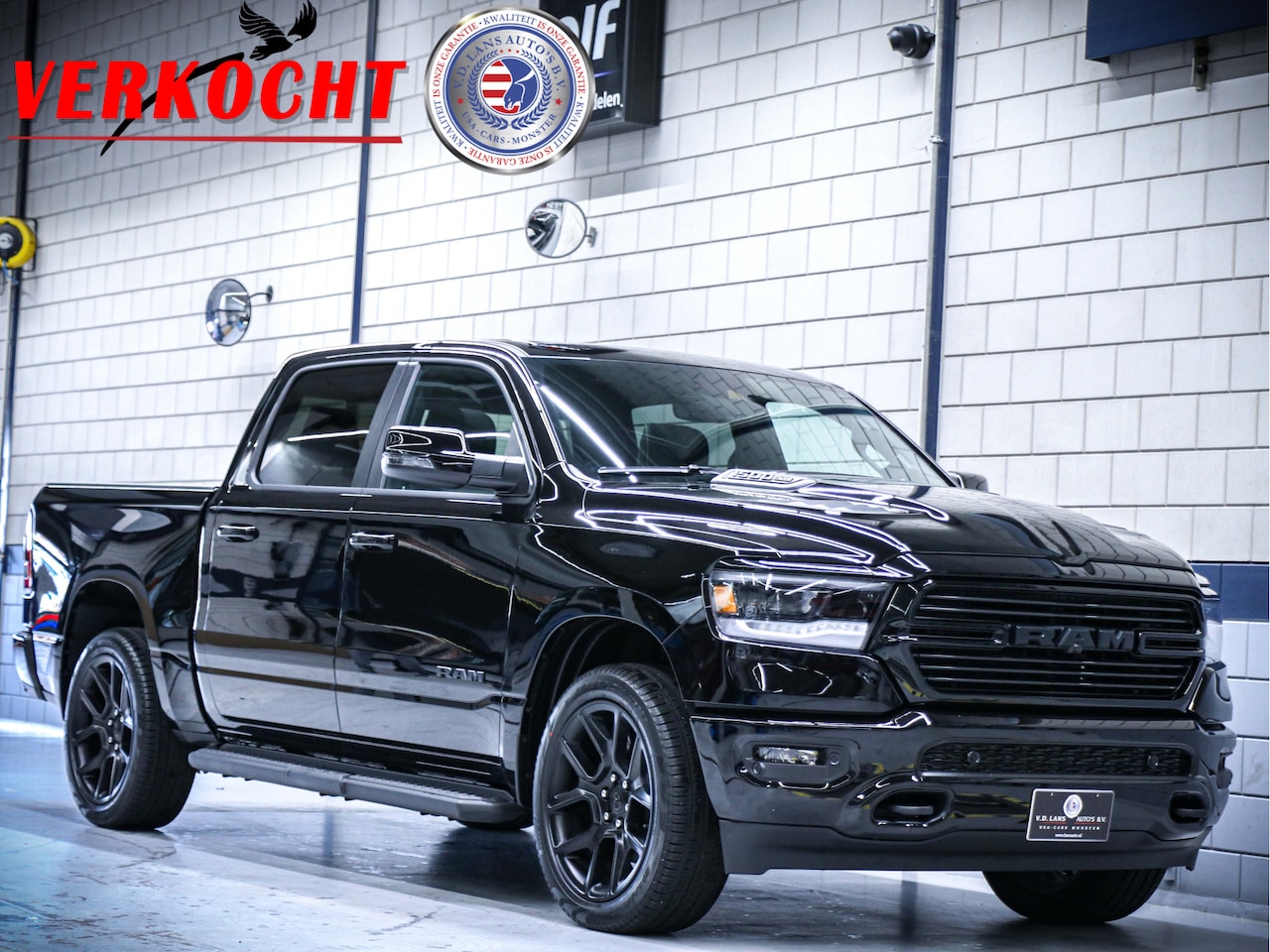 Dodge Ram 1500 - Laramie Night Edition | 5.7L Hemi V8 | 12" Uconnect - AutoWereld.nl