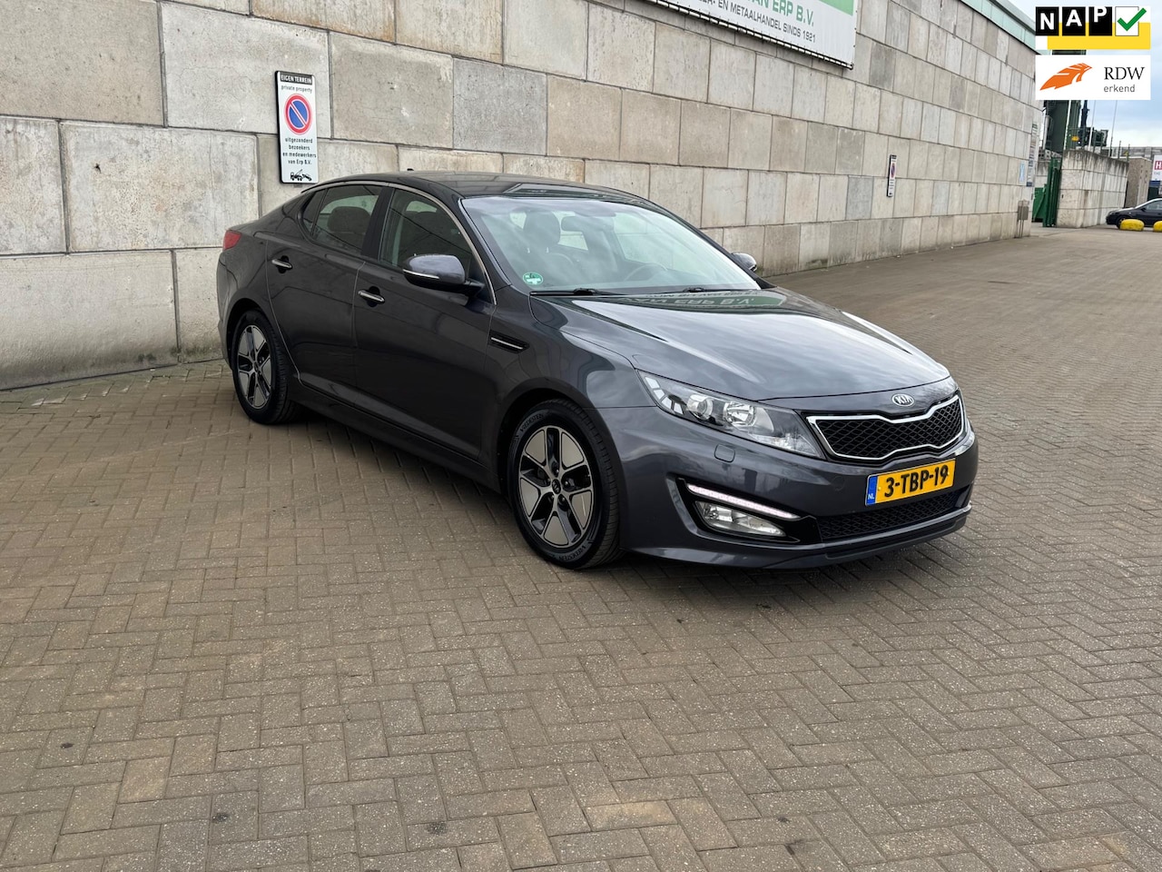 Kia Optima - 2.0 CVVT Hybrid Super Pack zeer zuinigNAP - AutoWereld.nl