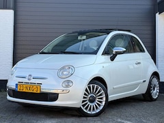 Fiat 500 - 1.2 Lounge Pano Airco Parelmoer Automaat