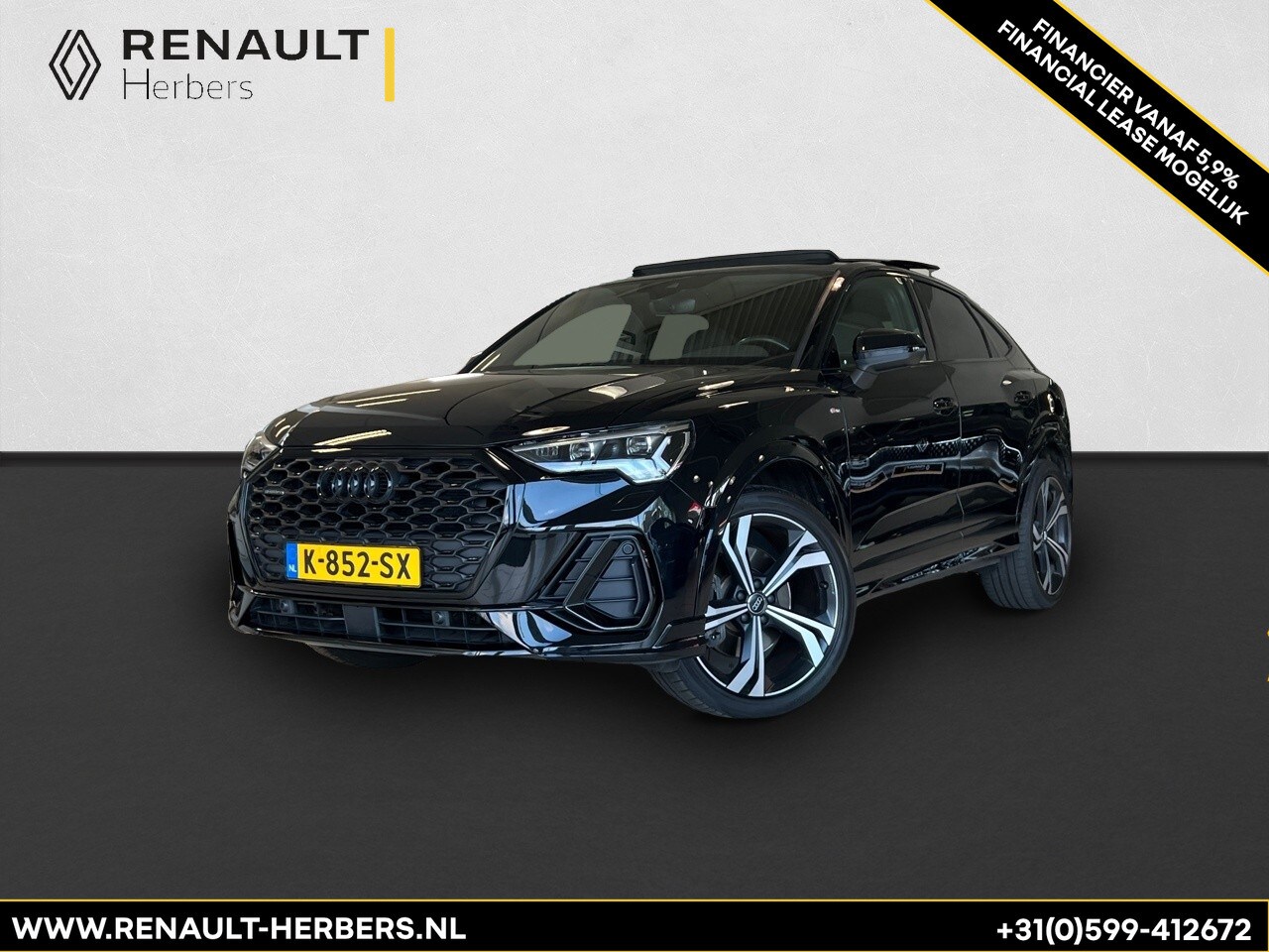Audi Q3 Sportback - 45 TFSI quattro S-LINE PANORAMA / VOLLEDER / HEEL VEEL OPTIES - AutoWereld.nl