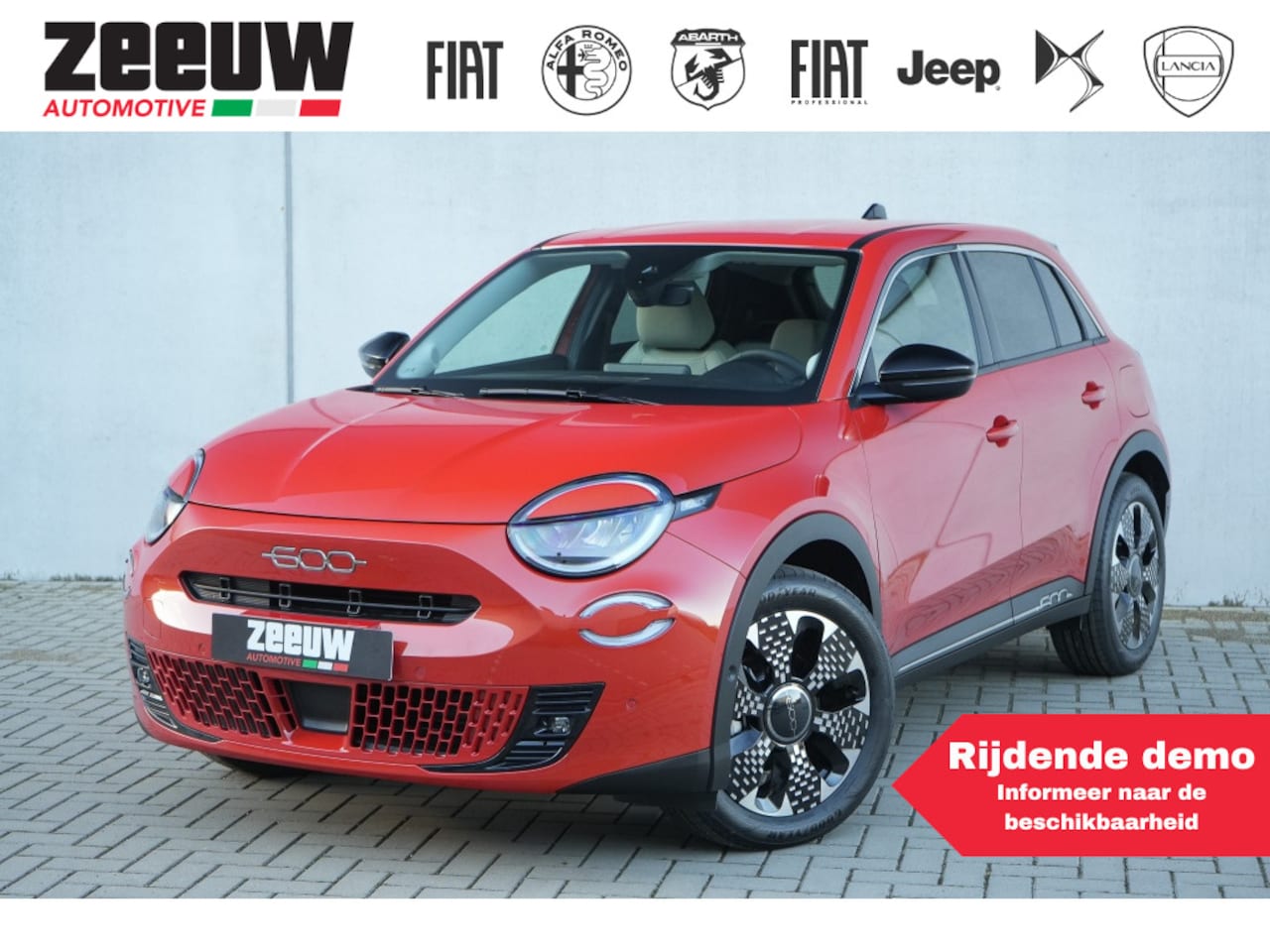 Fiat 600e - La Prima 54 kWh | Boek nu uw proefrit - AutoWereld.nl