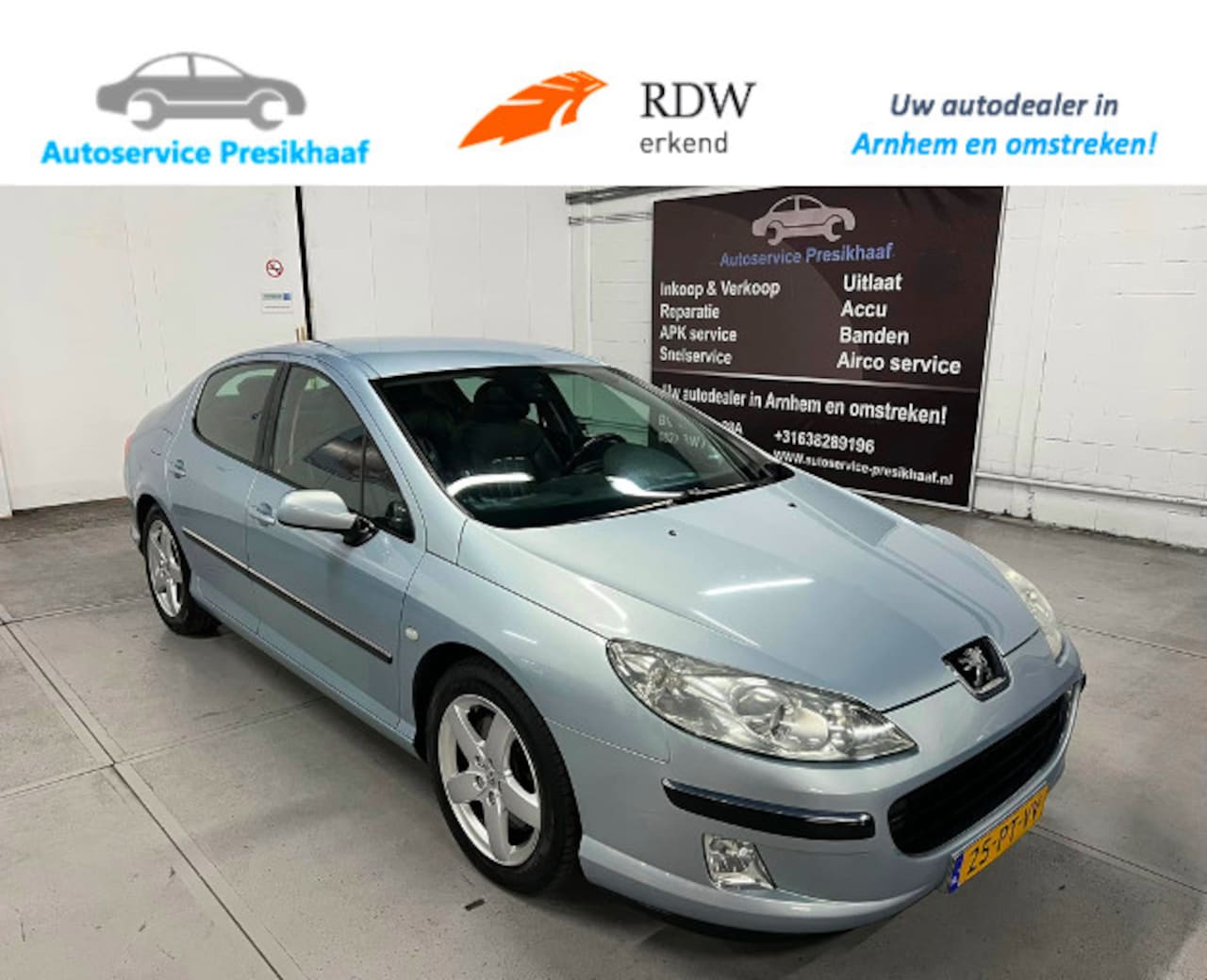 Peugeot 407 - 3.0-24V V6 XT Pack Automaat NAVI / VOL-LEDER - AutoWereld.nl