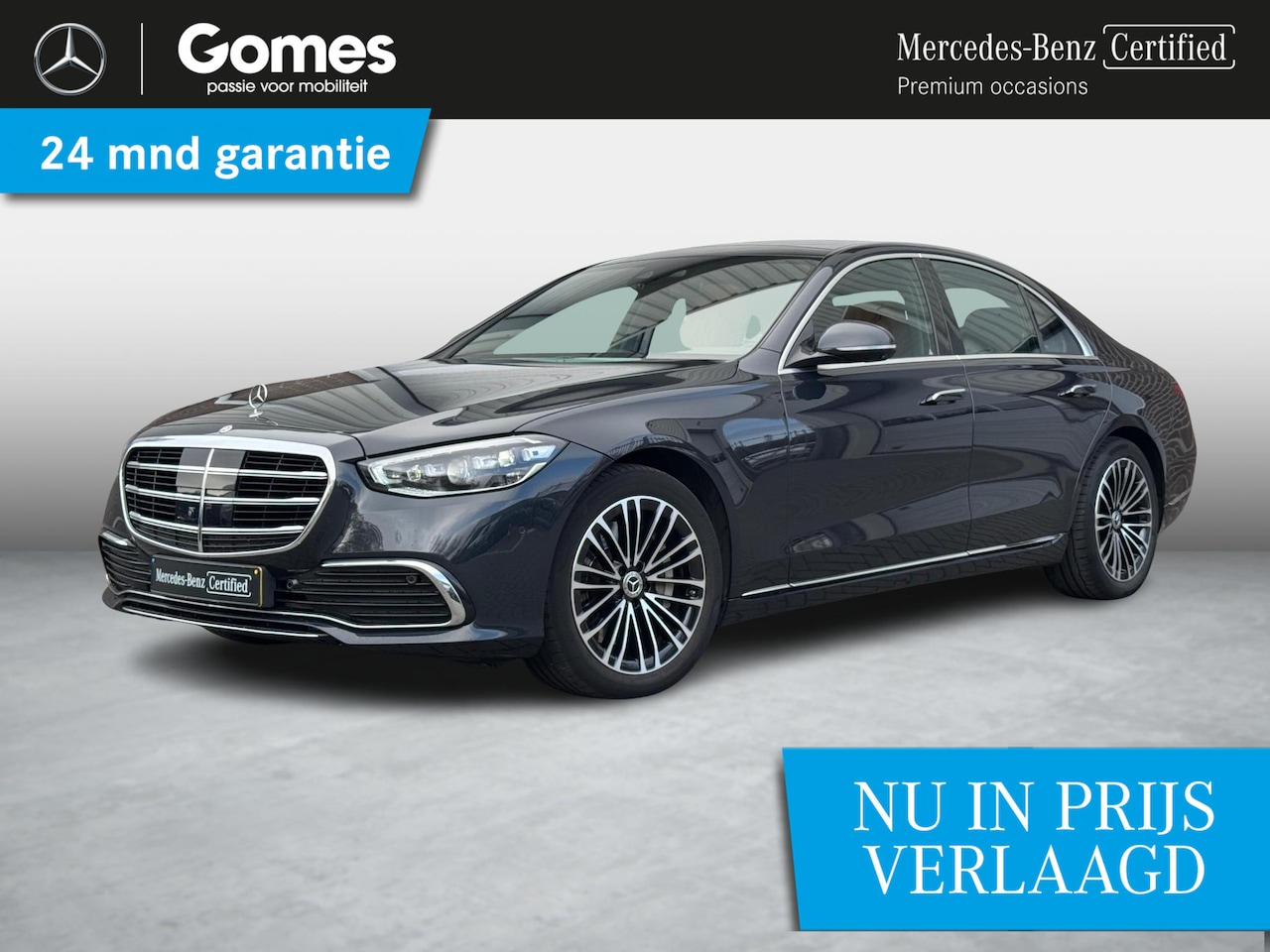 Mercedes-Benz S-klasse - 450 4MATIC | Leder Bruin Sienna | Panoramadak | - AutoWereld.nl