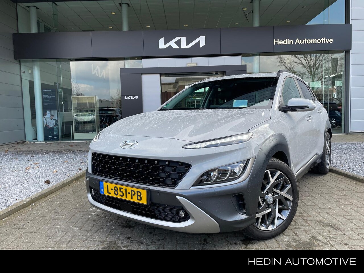 Hyundai Kona - 1.6 GDI HEV Premium Sky | schuif-/kanteldak | leder |Head-Up - AutoWereld.nl