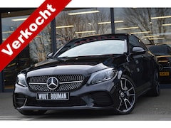 Mercedes-Benz C-klasse - 300 e AMG Led Panorama Leder Virtual Burmester Keyless Pdc