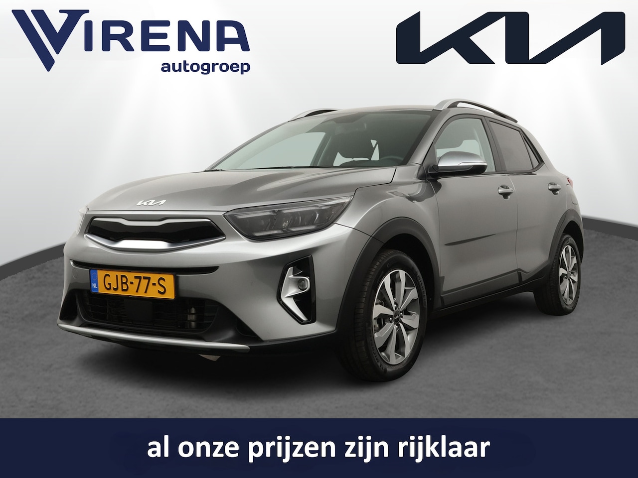 Kia Stonic - 1.0 T-GDi MHEV DynamicPlusLine - Stoel/Stuur Verwarming - Cruise Control - Keyless Entry - - AutoWereld.nl