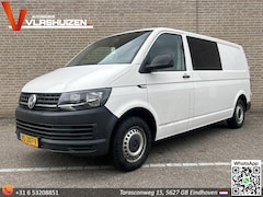 Volkswagen Transporter - 2.0 TDI L2H1 Comfortline | € 8.850, - NETTO | Dubbel Cabine | Navi | Airco | Trekhaak |