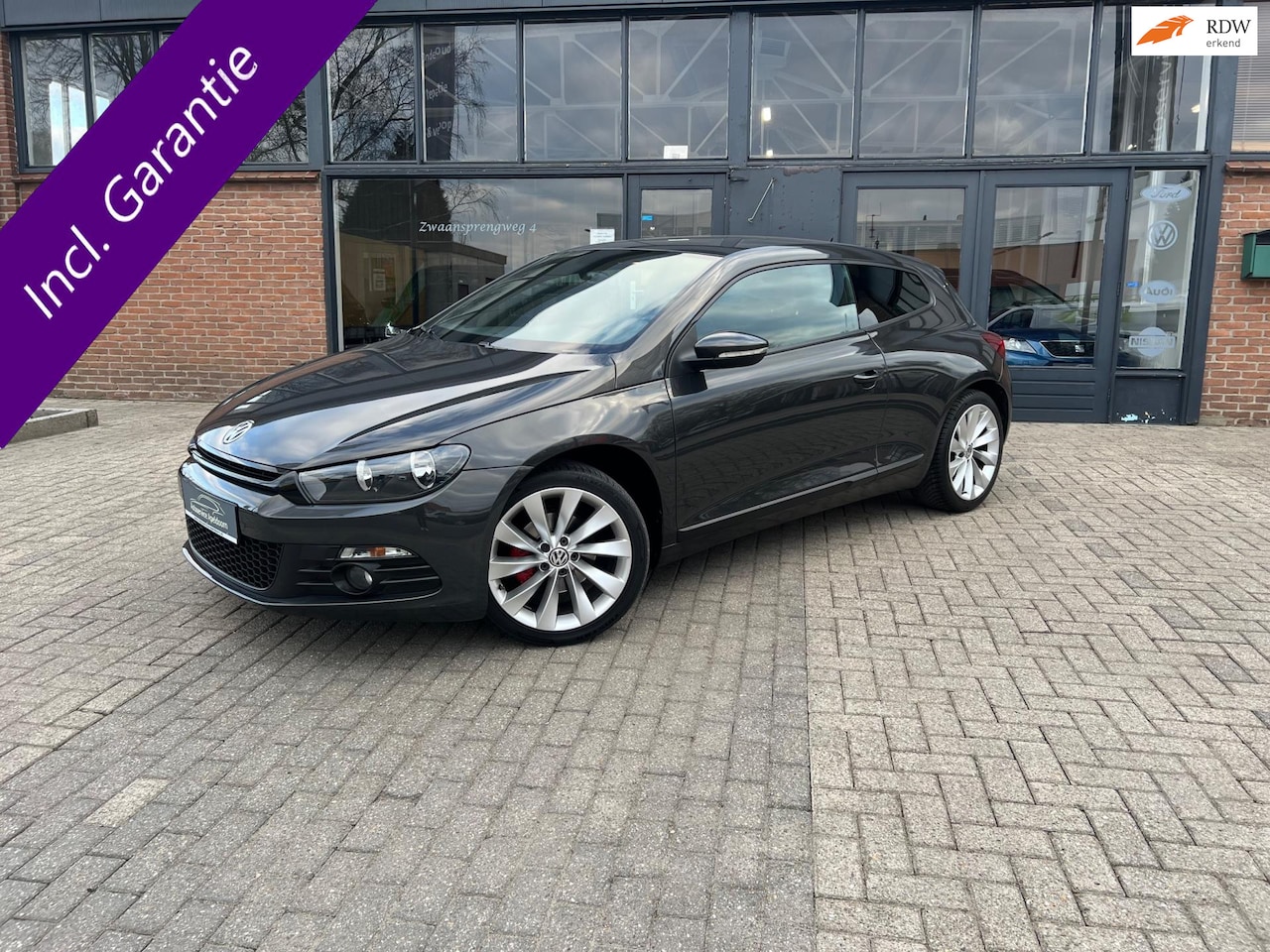 Volkswagen Scirocco - 1.4 TSI 1.4 TSI, Airco, Alcantara, PDC. - AutoWereld.nl