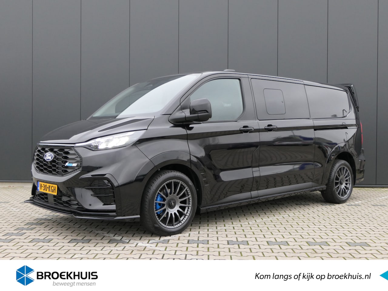 Ford Transit Custom - 320 2.0 TDCI 170pk L2H1 MS-RT AWD | Dubbele cabine | Elektrische schuifdeuren! | Automaat! - AutoWereld.nl