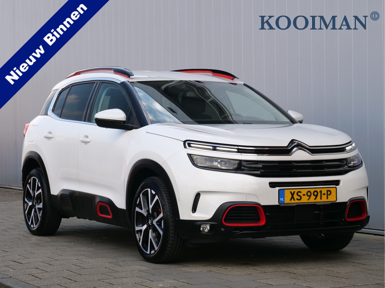 Citroën C5 Aircross - 1.6 PureTech 181pk Shine AUTOMAAT Zwart-Bruin Leder / Trekhaak / Apple Carplay - AutoWereld.nl