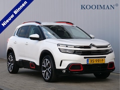 Citroën C5 Aircross - 1.6 PureTech 181pk Shine AUTOMAAT Zwart-Bruin Leder / Trekhaak / Apple Carplay