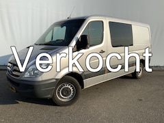 Mercedes-Benz Sprinter - 318 3.0 V6 CDI L2H1 Automaat DubCab Airco Cruise 5 Zits Trekhaak 2800 kg 6 Cylinder