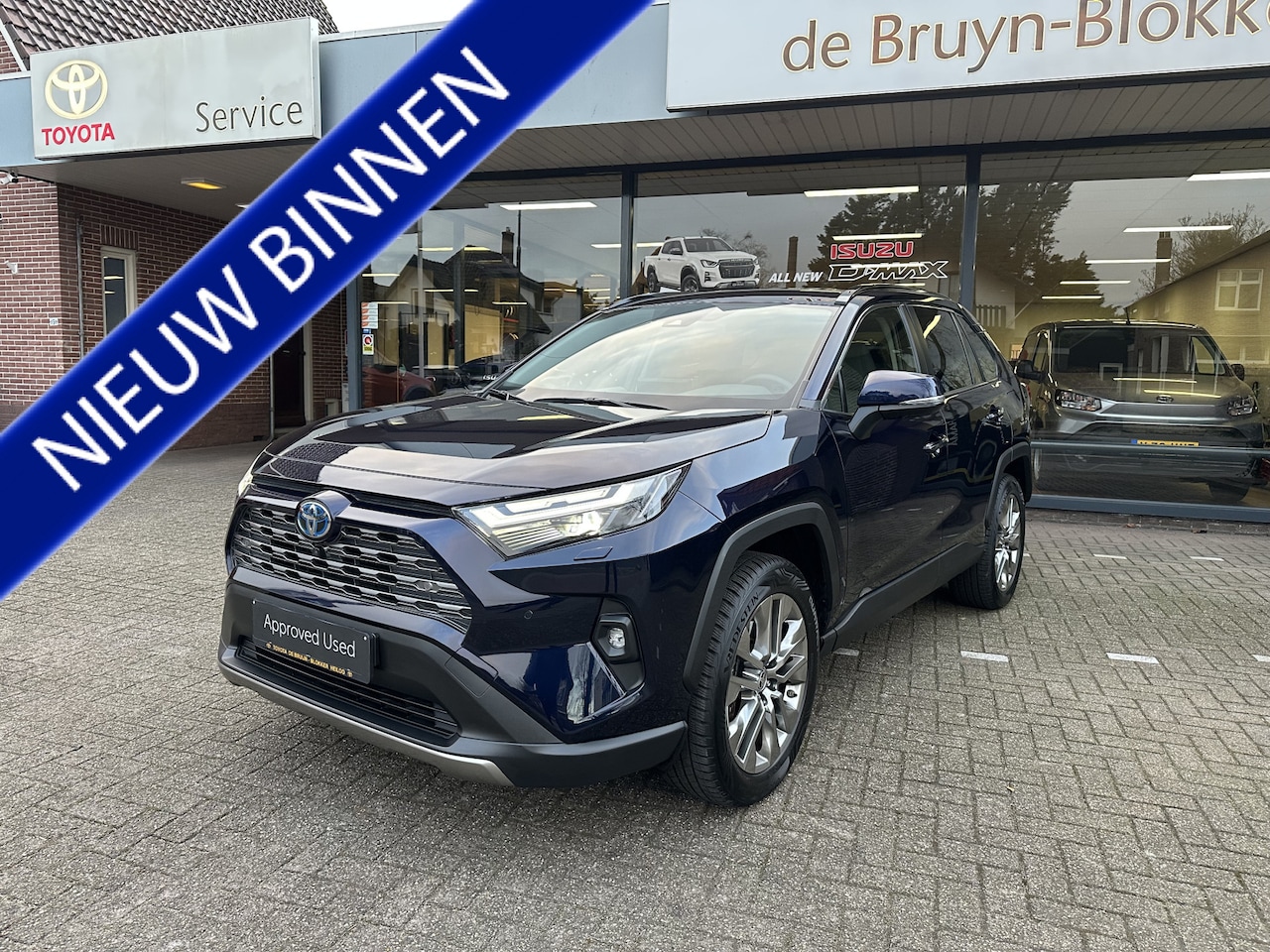 Toyota RAV4 - 2.5 Hybrid AWD Executive Automaat / prachtig lichtgrijs interieur! / meest luxe uitvoering - AutoWereld.nl