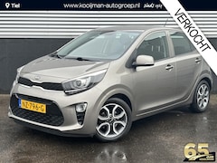 Kia Picanto - 1.0 CVVT First Edition Navigatie, Climate control, Cruise control, Achteruitrijcamera, LMV