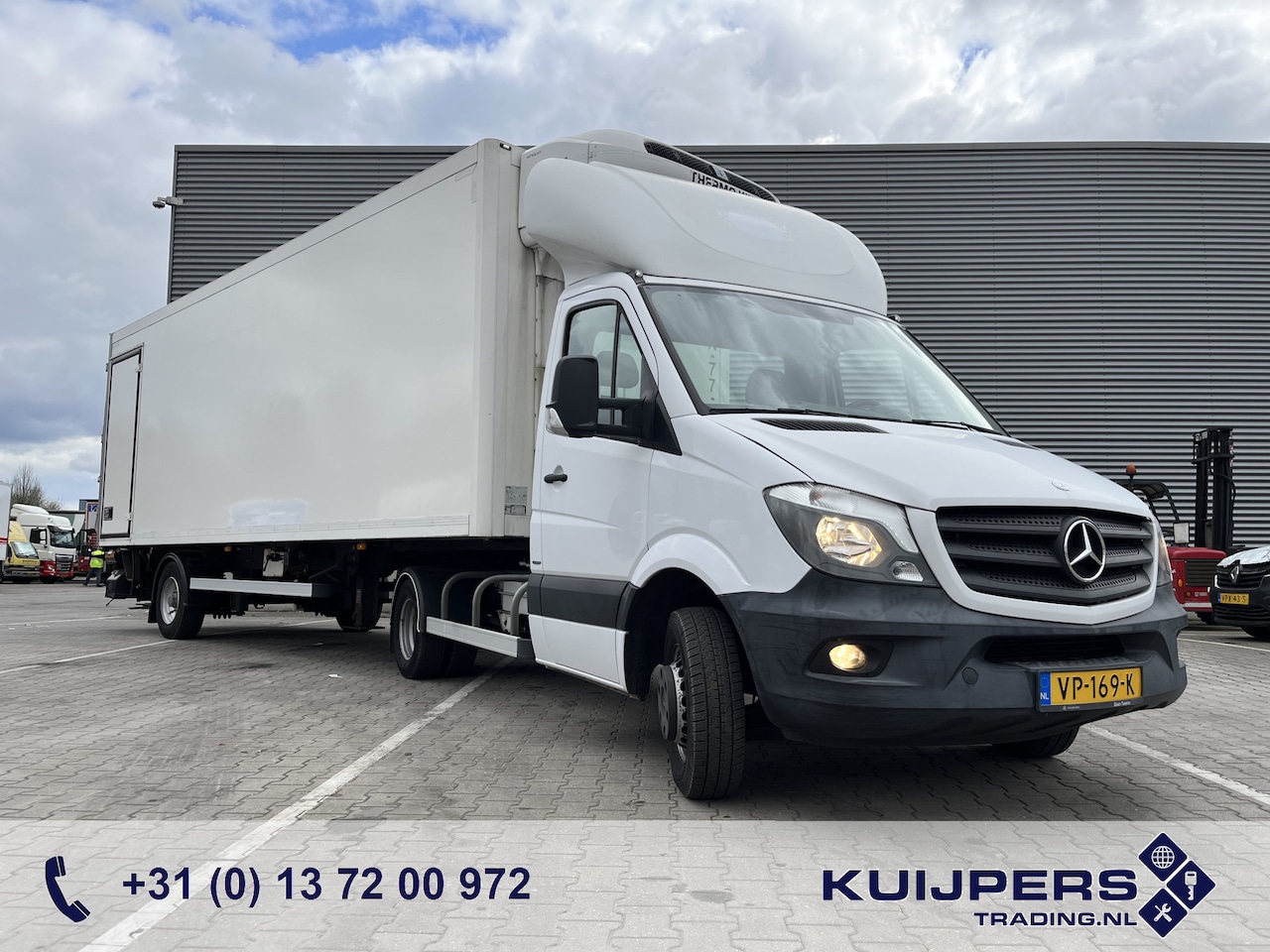 Mercedes-Benz Sprinter - 519 CDI + Kuiper PLC Koeltrailer / Thermo King / Laadklep / APK 06-25 - AutoWereld.nl