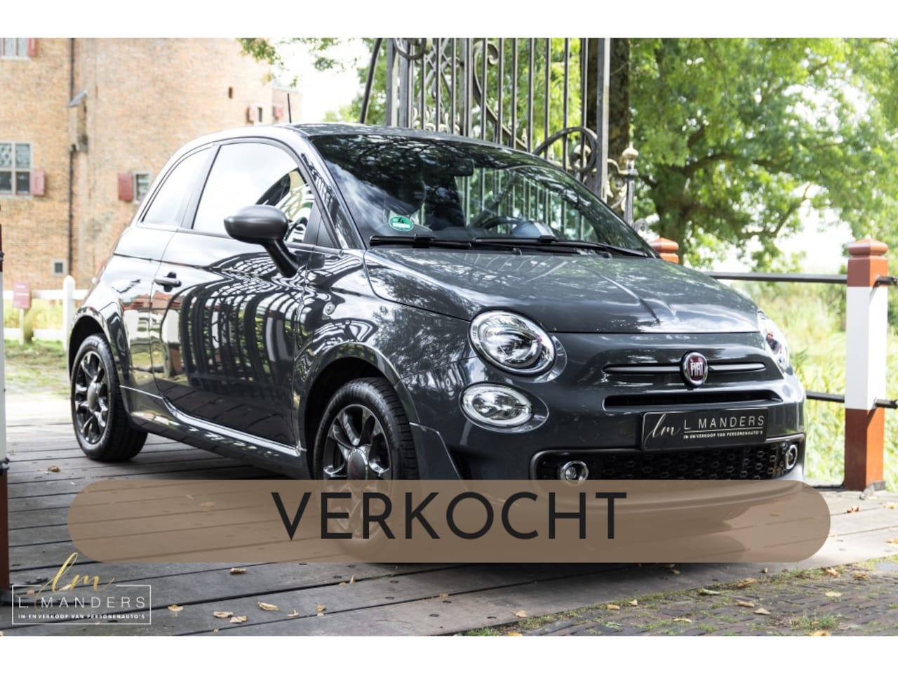 Fiat 500 - 1.2 Sport 2019 GRIJS | Display | Airco | Benzine - AutoWereld.nl