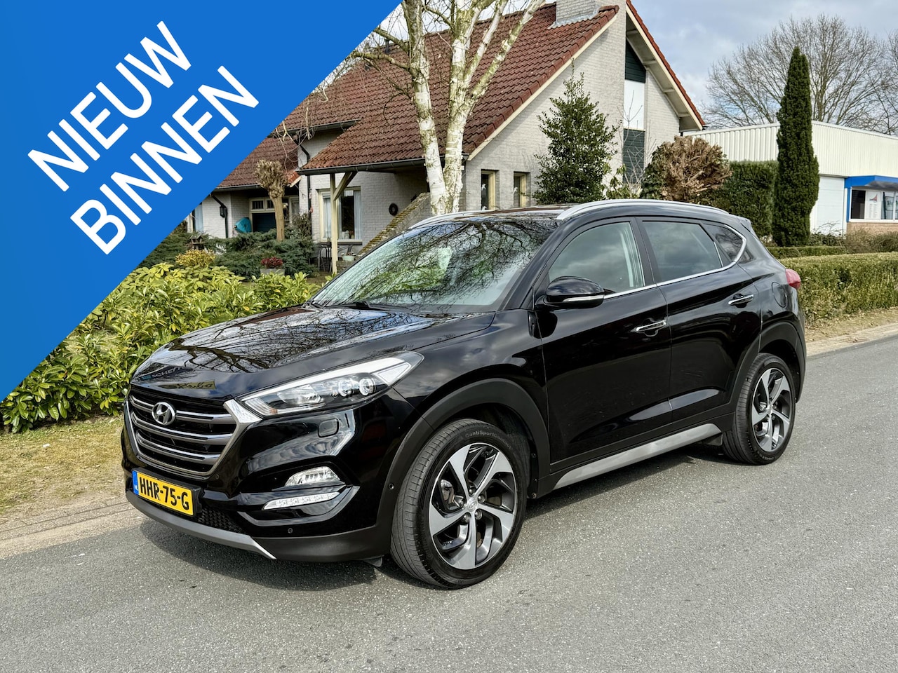 Hyundai Tucson - 1.6 T-GDi Premium 4WD 177PK Automaat•Leder - AutoWereld.nl