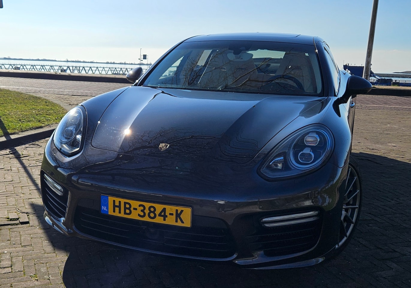 Porsche Panamera - 4.8 Turbo Executive Meest luxe uitvoering, mooiste kleur combinatie, nieuw serviceonderhoud, Remblokken - AutoWereld.nl