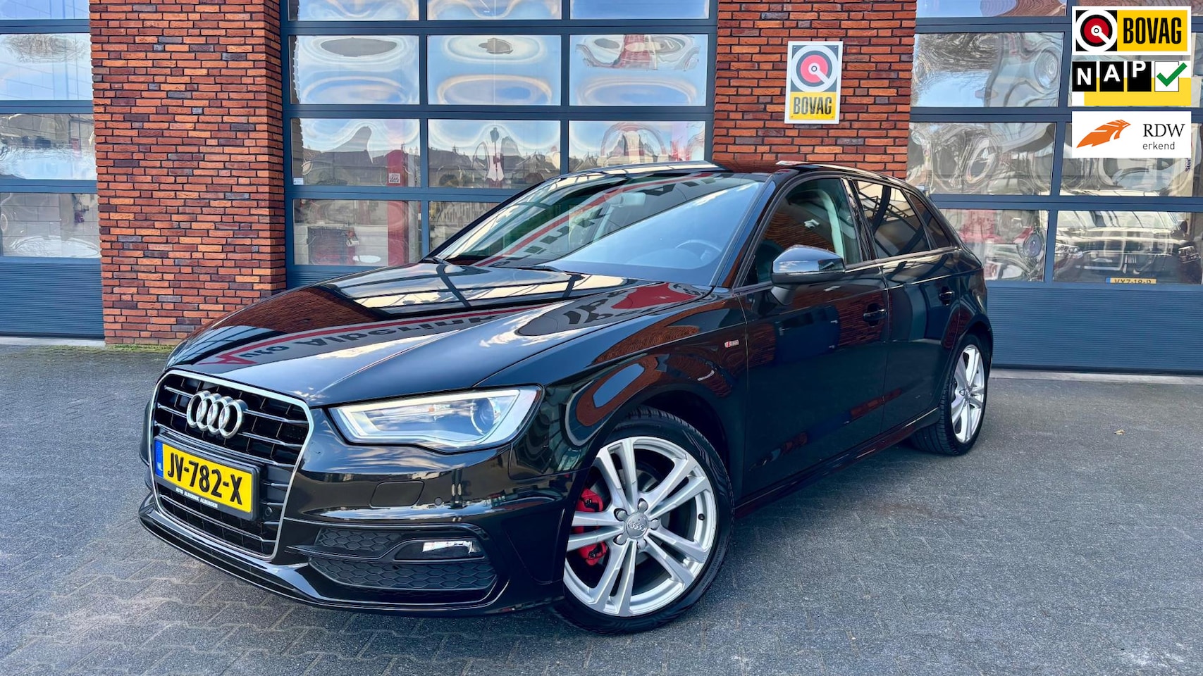 Audi A3 Sportback - 1.4 TFSI S-Line S-Tronic|Navigatie|Lederen bekleding|LED-Xenon| - AutoWereld.nl