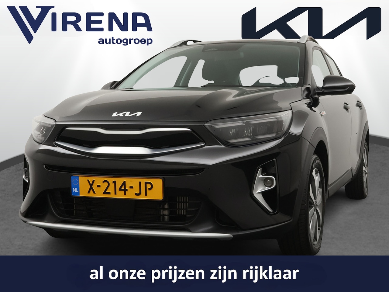 Kia Stonic - 1.0 T-GDi MHEV DynamicLine Apple Carplay/ Android Auto - Cruise Control - Airco - Achterui - AutoWereld.nl