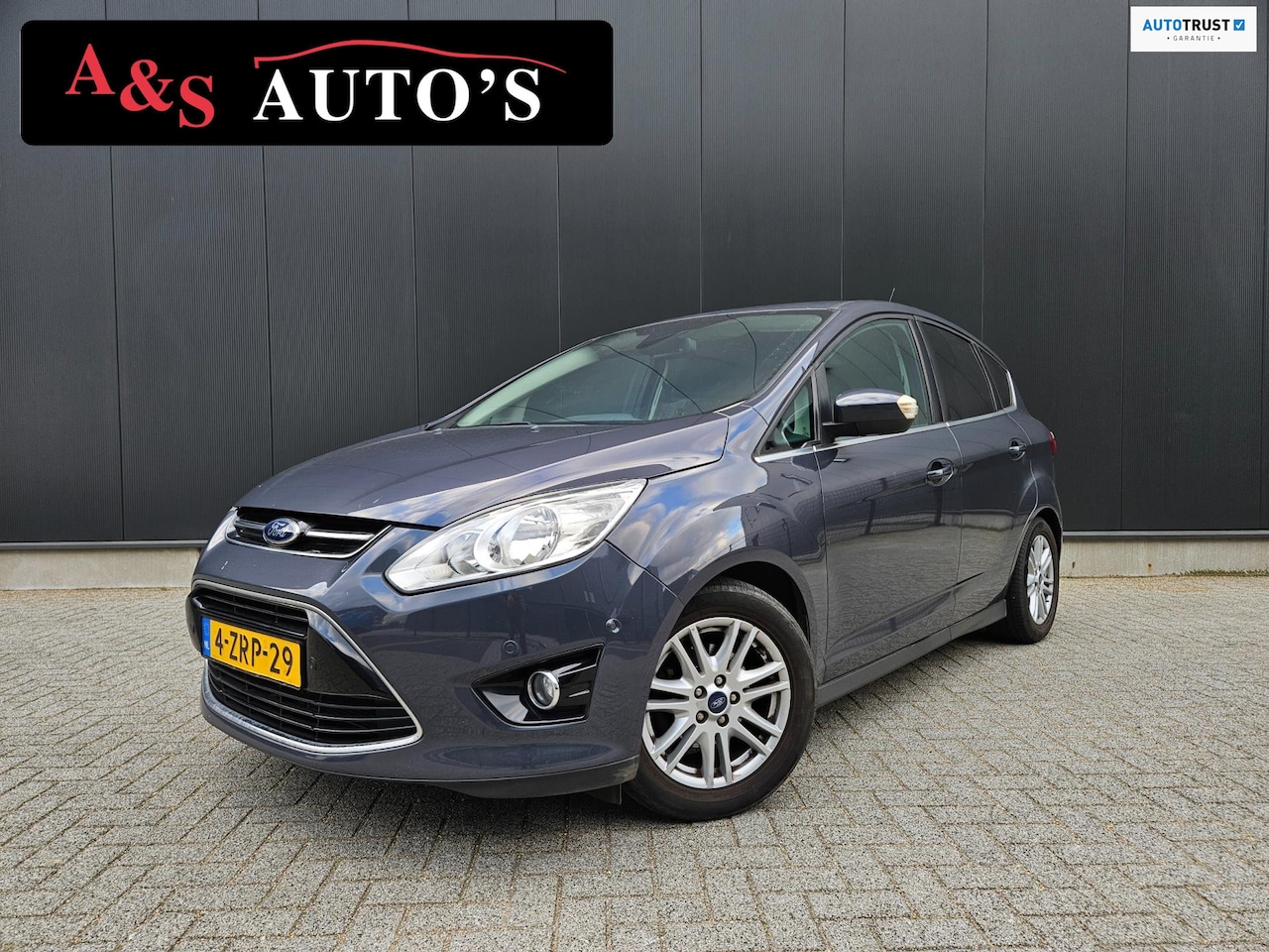 Ford C-Max - 1.0 Titanium Camera Trekhaak Navigatie Stoelverwarming - AutoWereld.nl