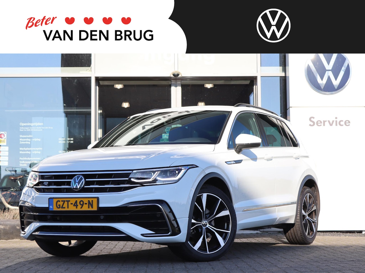 Volkswagen Tiguan - 1.5 TSI 150 pk DSG R-Line | IQ Light | 19" Valencia | Navigatie | PDC | Adaptive Cruise | - AutoWereld.nl