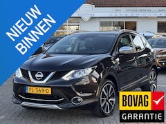 Nissan Qashqai - 1.2 Tekna PANO | NAVI | LEER | TREKHAAK | BOVAG