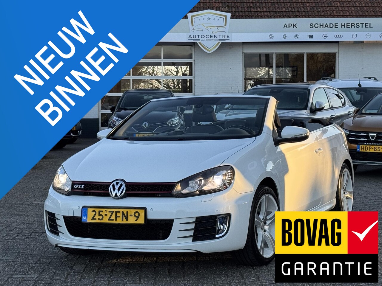 Volkswagen Golf Cabriolet - 1.6 TDI Bluemotion GTI | KLIMA | CAMERA - AutoWereld.nl